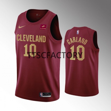 Maglia NBA Cleveland Cavaliers Darius Garland 10 Nike 2022-23 Icon Edition Rosso Swingman - Uomo